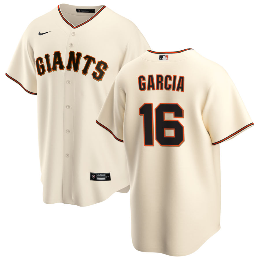 Nike Men #16 Aramis Garcia San Francisco Giants Baseball Jerseys Sale-Cream